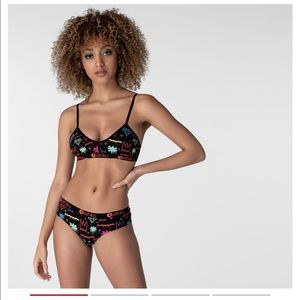 Ethika tiger bralette and shorty